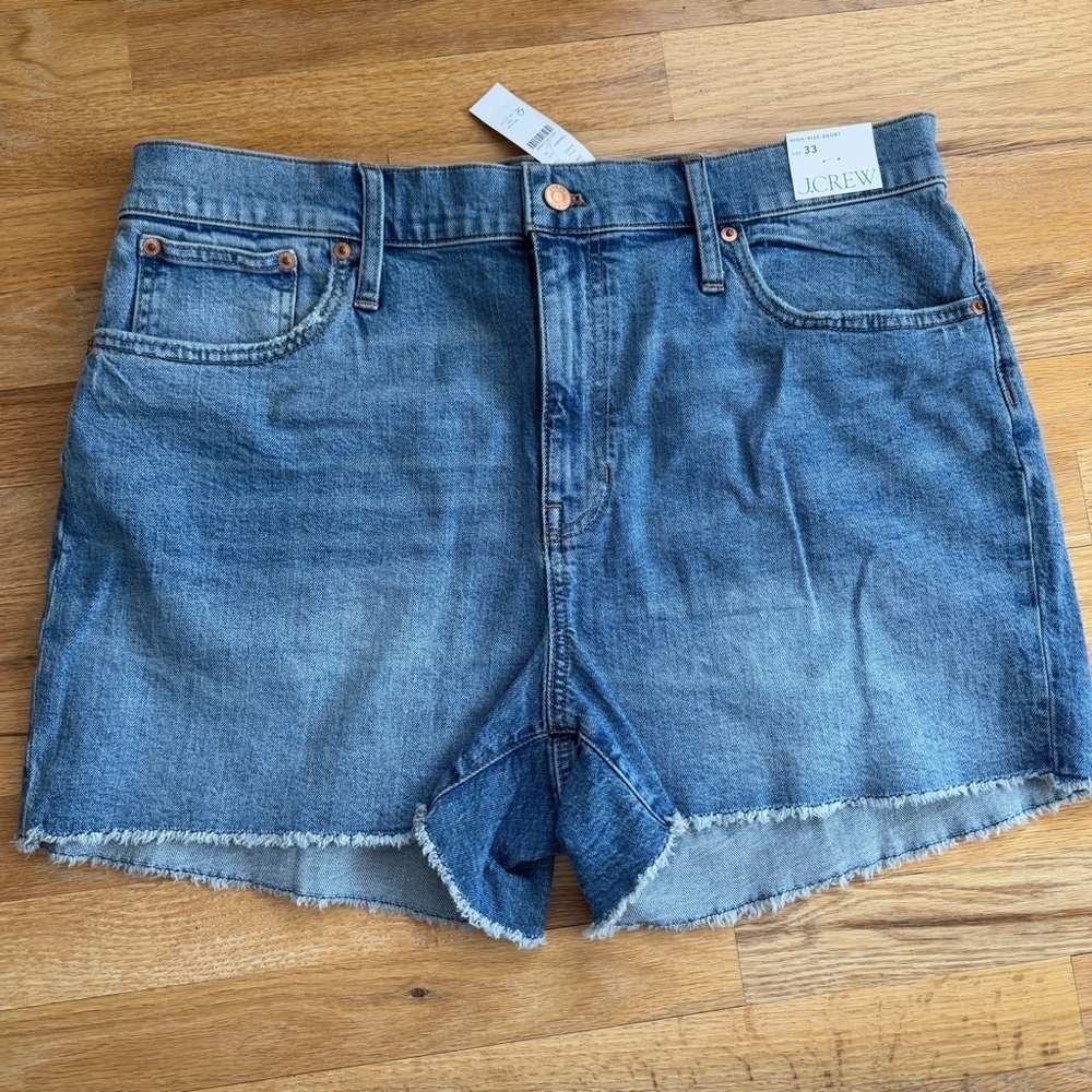 J Crew High Rise Short size 33